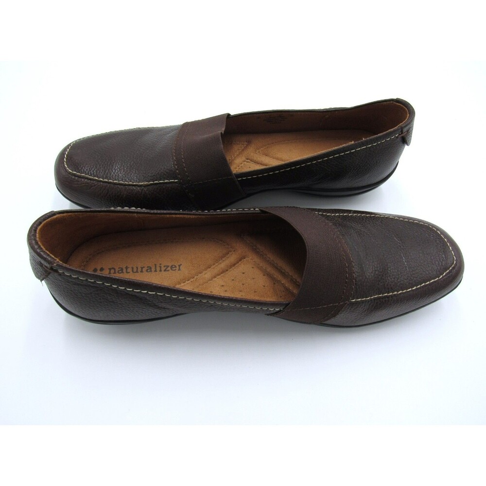 Naturalizer Fairlee Comfort Loafers Womens Size 8 Dark Brown Business Casual - Picture 12 of 14